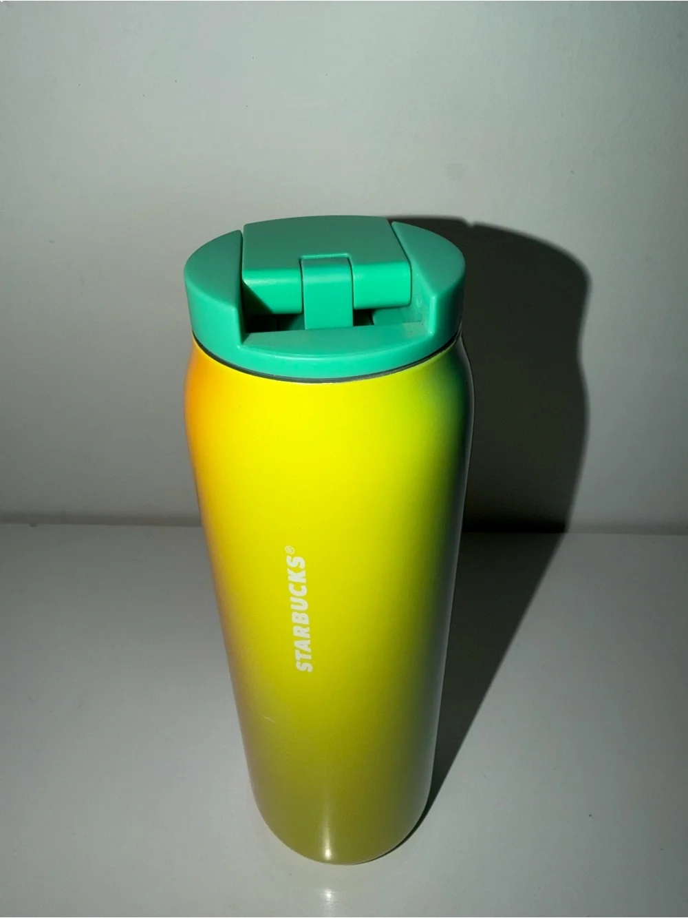 Starbucks Stainless Steel Citrus 20oz Vacuum Sealed Tumbler Limited